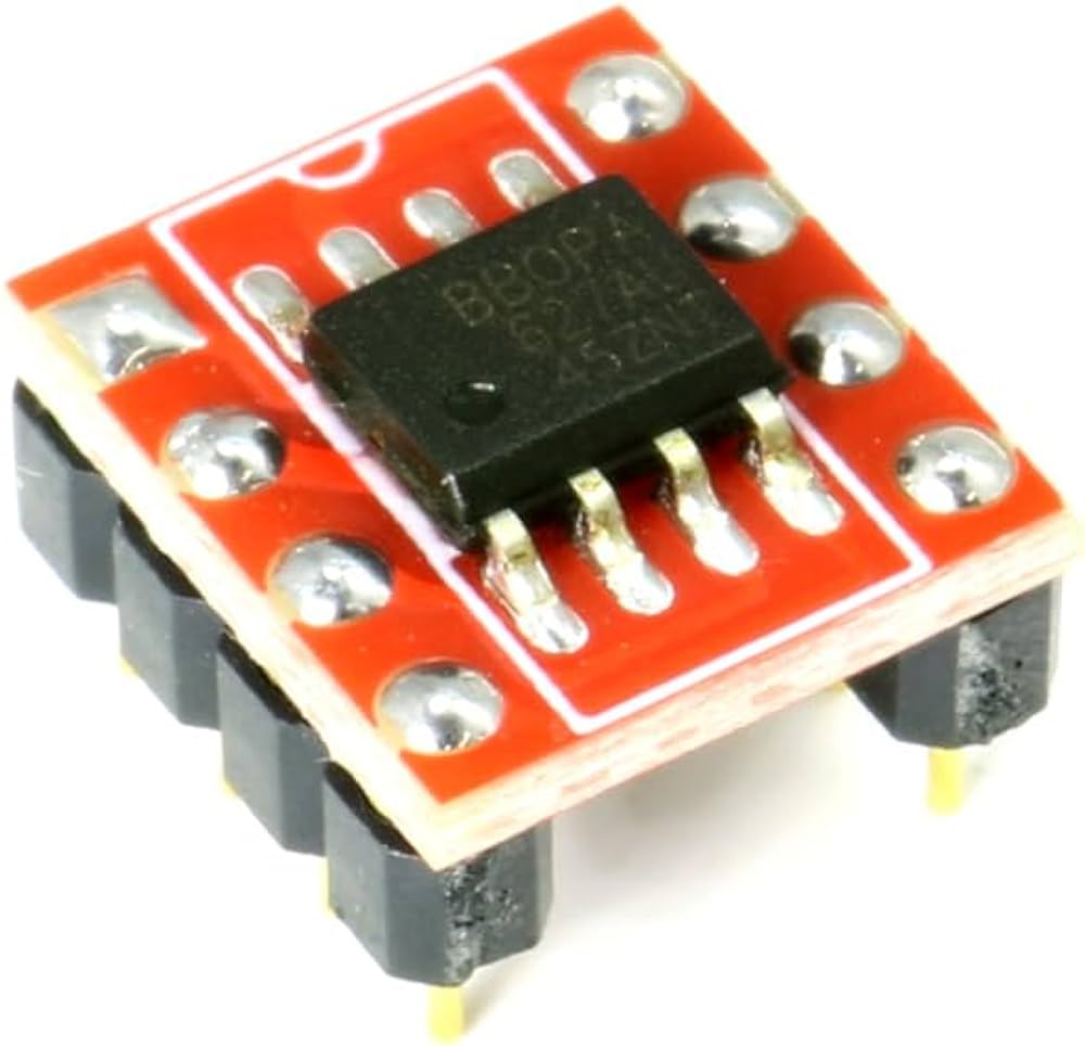 Amazon | 新版 Burr-Brown社製 OPA627AU 2回路DIP化オペアンプ完成基板