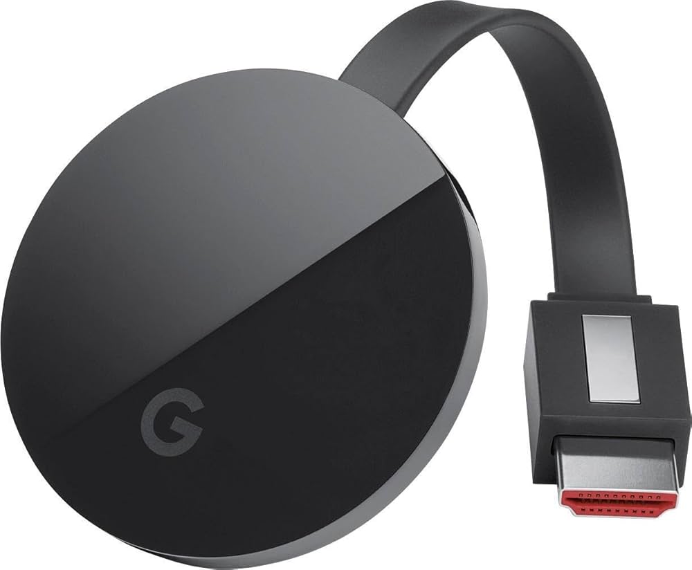 Google Chromecast Ultra 4K Streaming Media Player - Black : Amazon