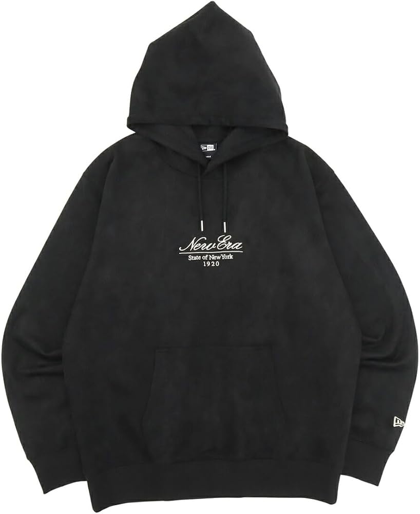 Amazon.co.jp: [ニューエラ] パーカー ポリスウェード ブラック M P