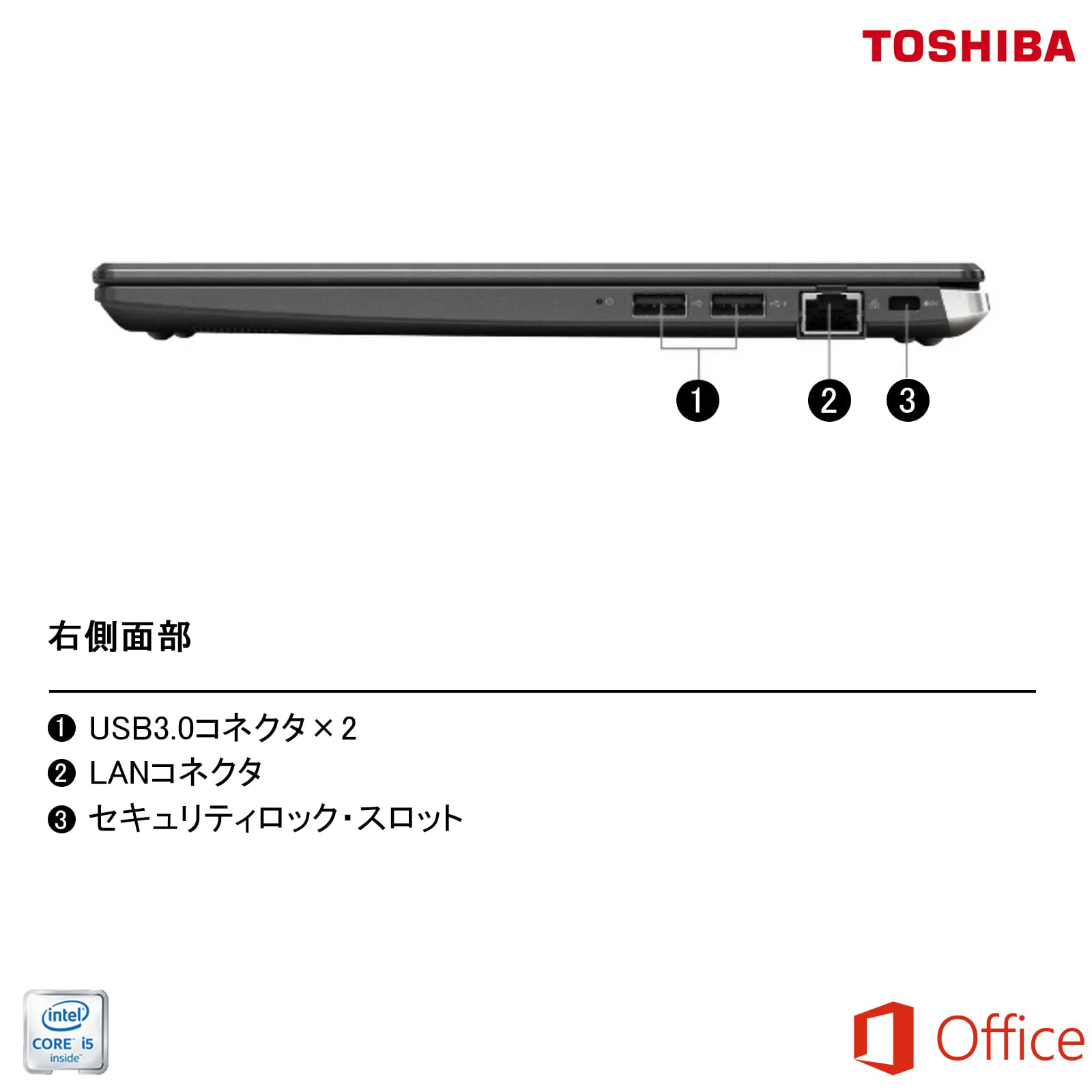 Amazon.co.jp: Toshiba Laptop Dynabook G83 8th Generation Core i5