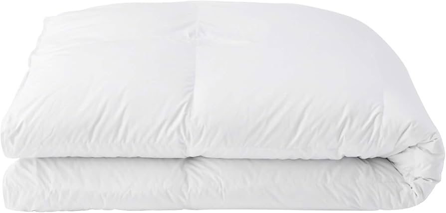 Amazon｜無印良品 防ダニ 羽毛掛ふとん・中厚手/S 150×210cm 83994228