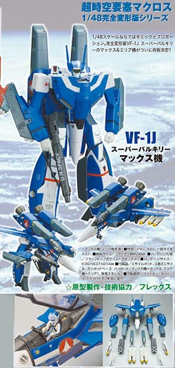 Amazon.co.jp: 1/48 超時空要塞マクロス VF-1J 完全変形版 スーパー