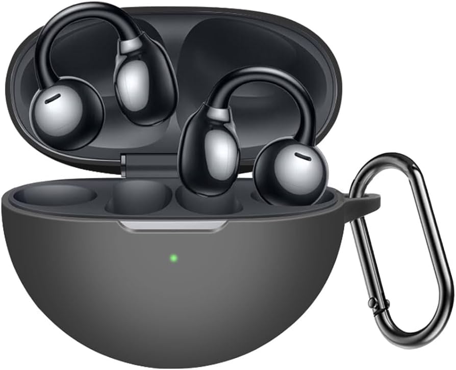 Amazon | For HUAWEI FreeClip ケース [HVUYAL] 紛失防止用のフックを