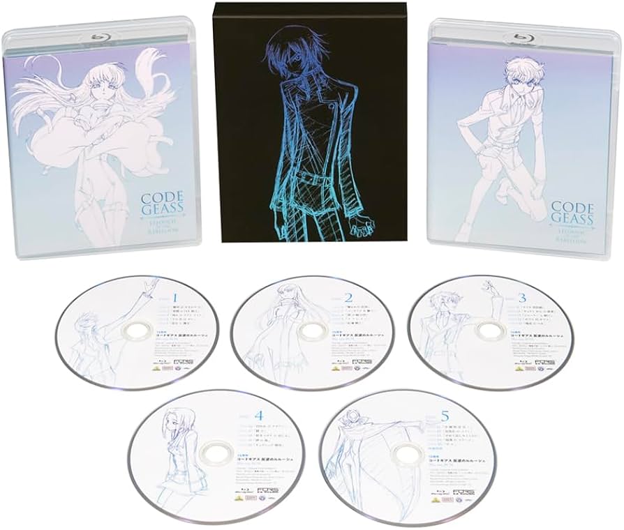 Amazon.co.jp: 15周年 コードギアス 反逆のルルーシュ Blu-ray BOX（特