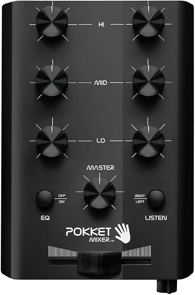 Amazon.com: Pokketmixer Portable Mini-DJ-Mixer, Mix your music