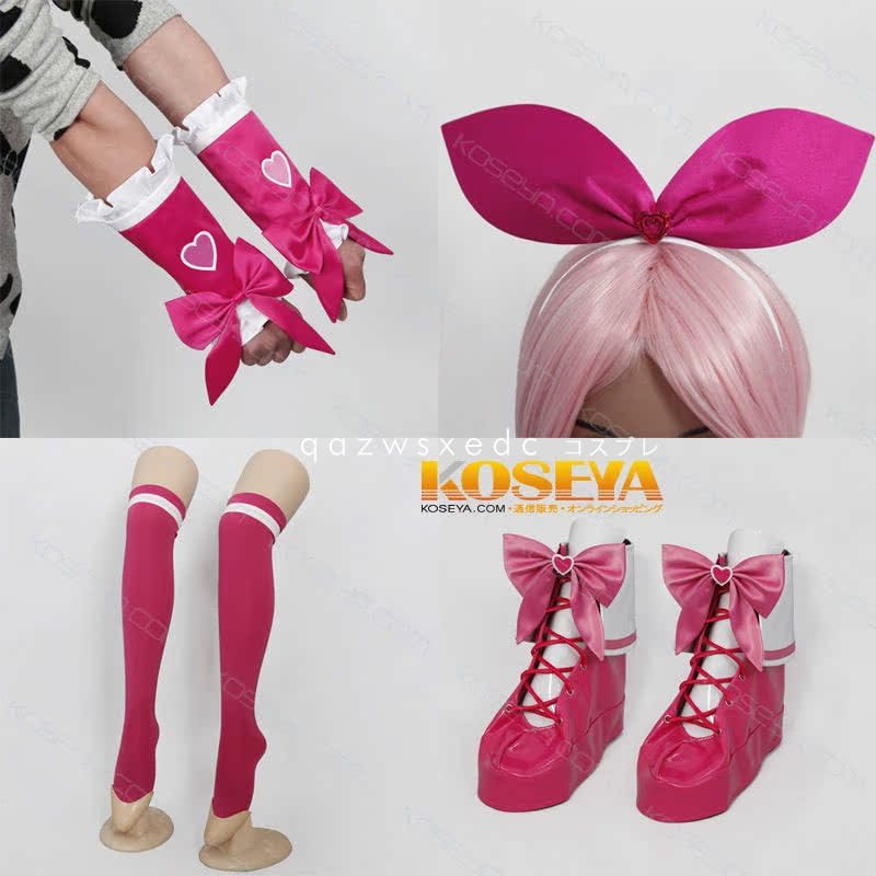 Amazon.co.jp: ウィッグ、靴付き スイートプリキュア キュアメロディ