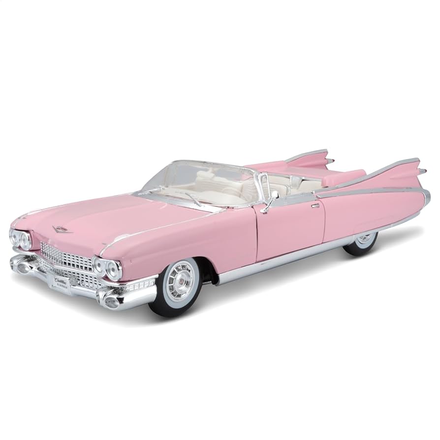 Amazon.com: 1959 Cadillac Eldorado Biarritz Convertible, Pink