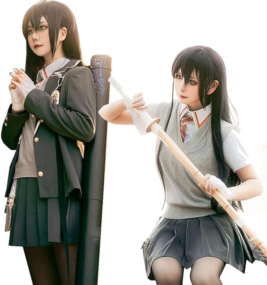 Amazon | [TAOTAO] 剣持刀也 コスプレ 剣持刀子 コスプレ衣装