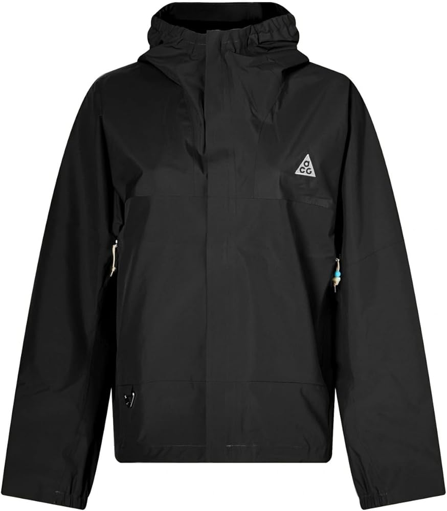 Nike Women's Storm-Fit ACG Cascade Repel Rain Jacket, Black, 2XL