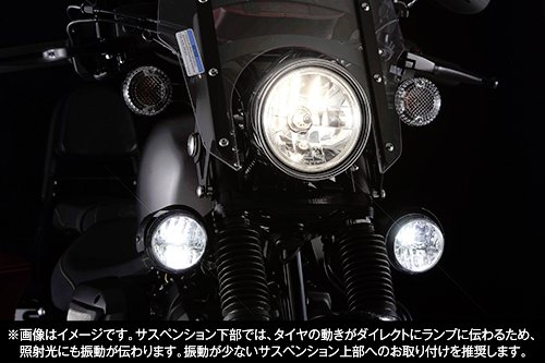 Amazon | PIAA(ピア) バイク用ドライブランプ LED 6000K 追加ランプ 径