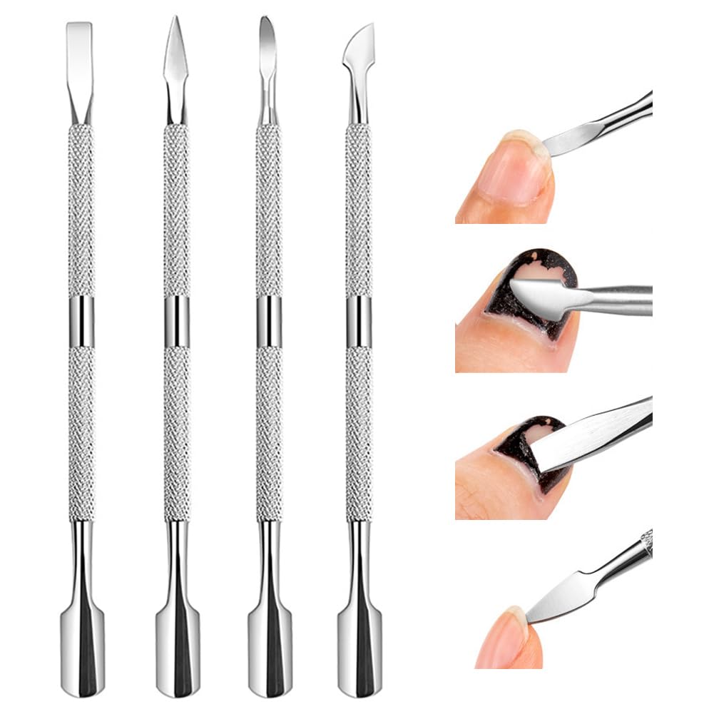 Amazon | Forahome キューティクルプッシャー 甘皮 処理 セット 4種類