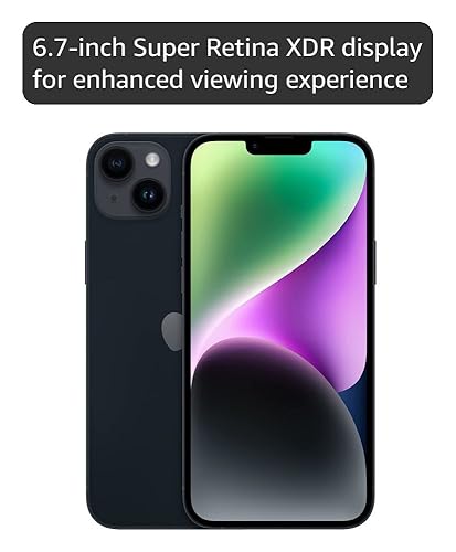 Amazon.com: Apple iPhone 14 Plus, 128GB, Midnight for Unlocked
