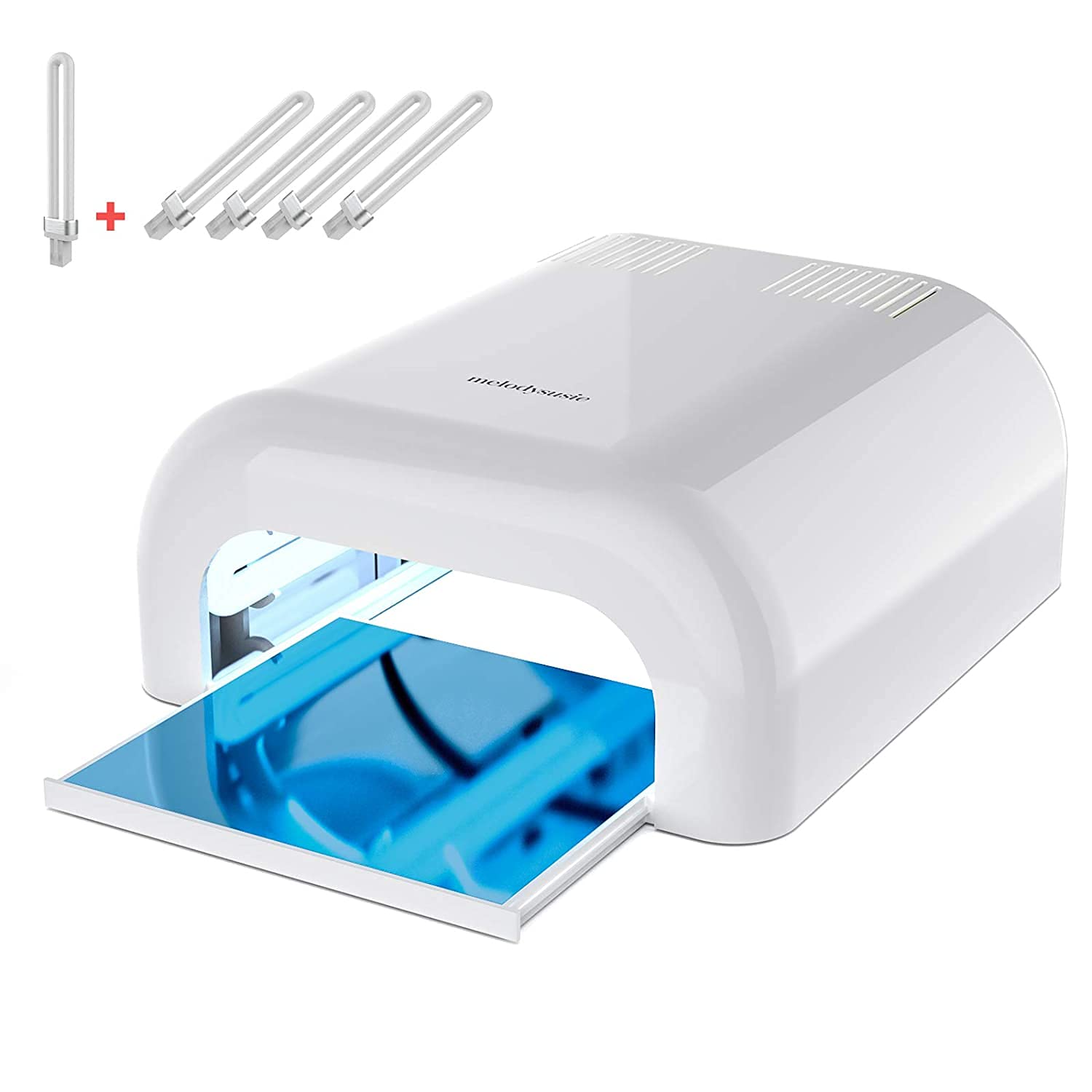Amazon.com : MelodySusie Professional UV Nail Lamp with 4 Light