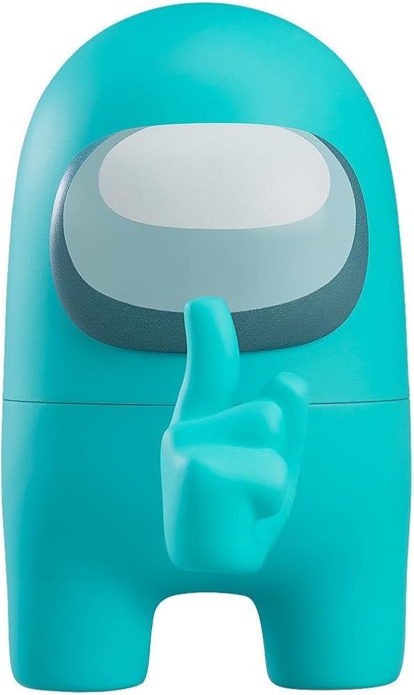 Amazon | ねんどろいど Among Us クルーメイト[シアン] ノンスケール