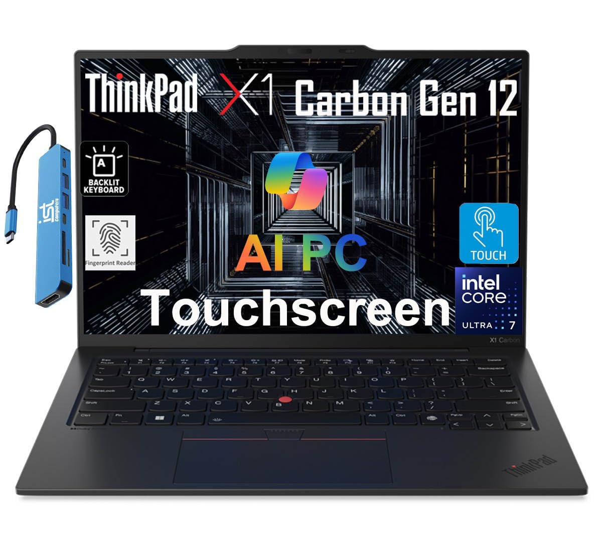 Amazon.com: Lenovo ThinkPad X1 Carbon Gen 12 Laptop (14