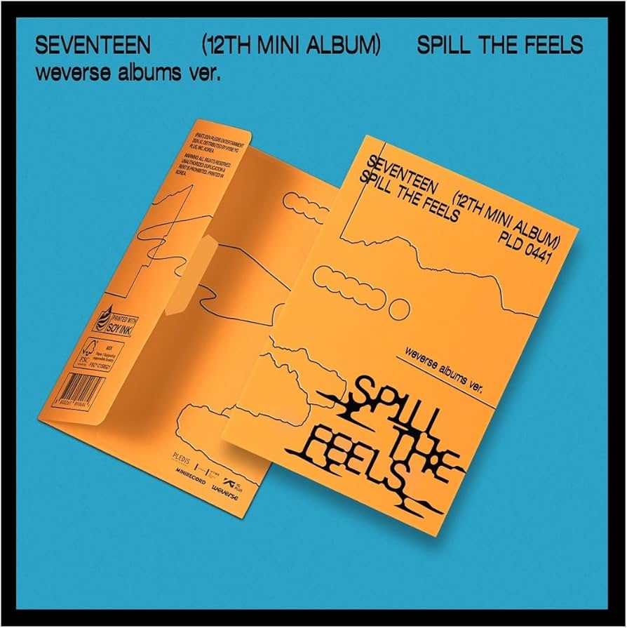 Amazon.com: SEVENTEEN Spill The Feels [Weverse Albums ver.] 12th