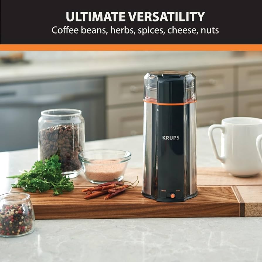 Amazon.com: KRUPS: 3oz Coffee Grinder, Ultimate Silent Vortex