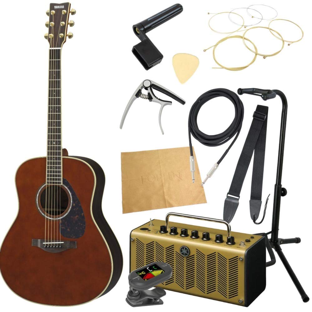 Amazon | ヤマハから始める！大人のエレアコ入門セット YAMAHA LL6 ARE