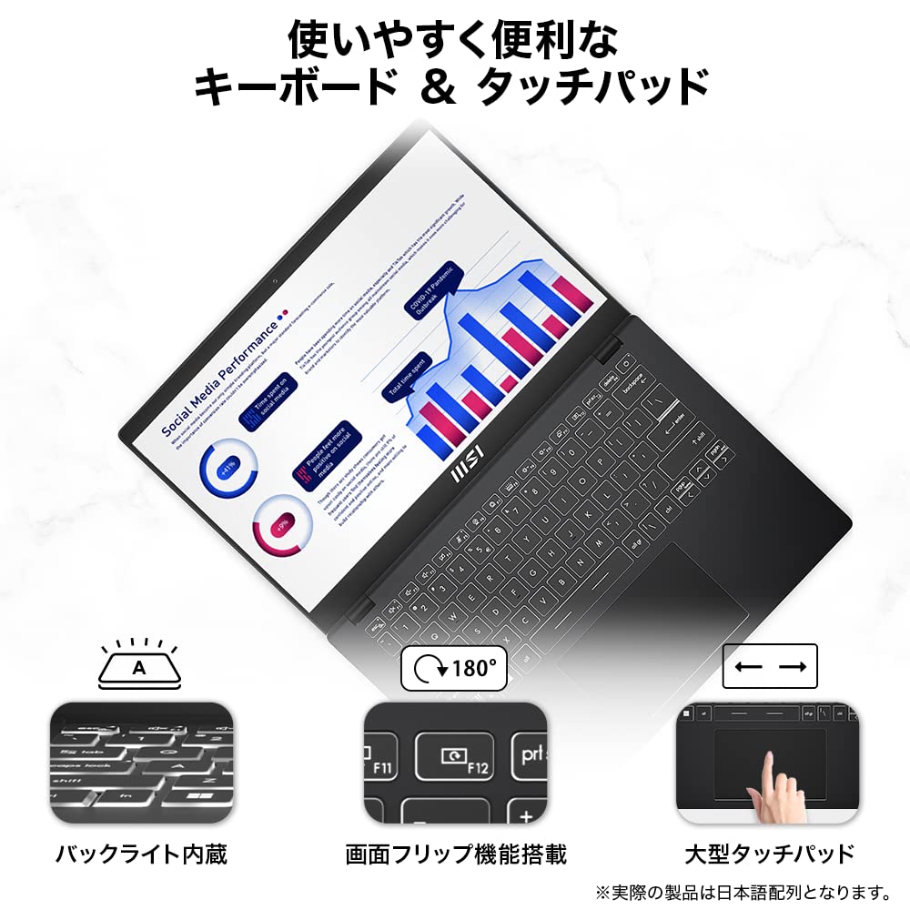 Amazon.co.jp: 【Amazon.co.jp限定】MSI ノートパソコン Modern 14