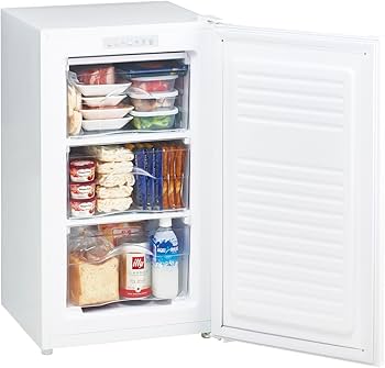 Amazon | ハイアール(Haier) 60L 前開き式冷凍庫 JF-NU60A(W) 幅48cm