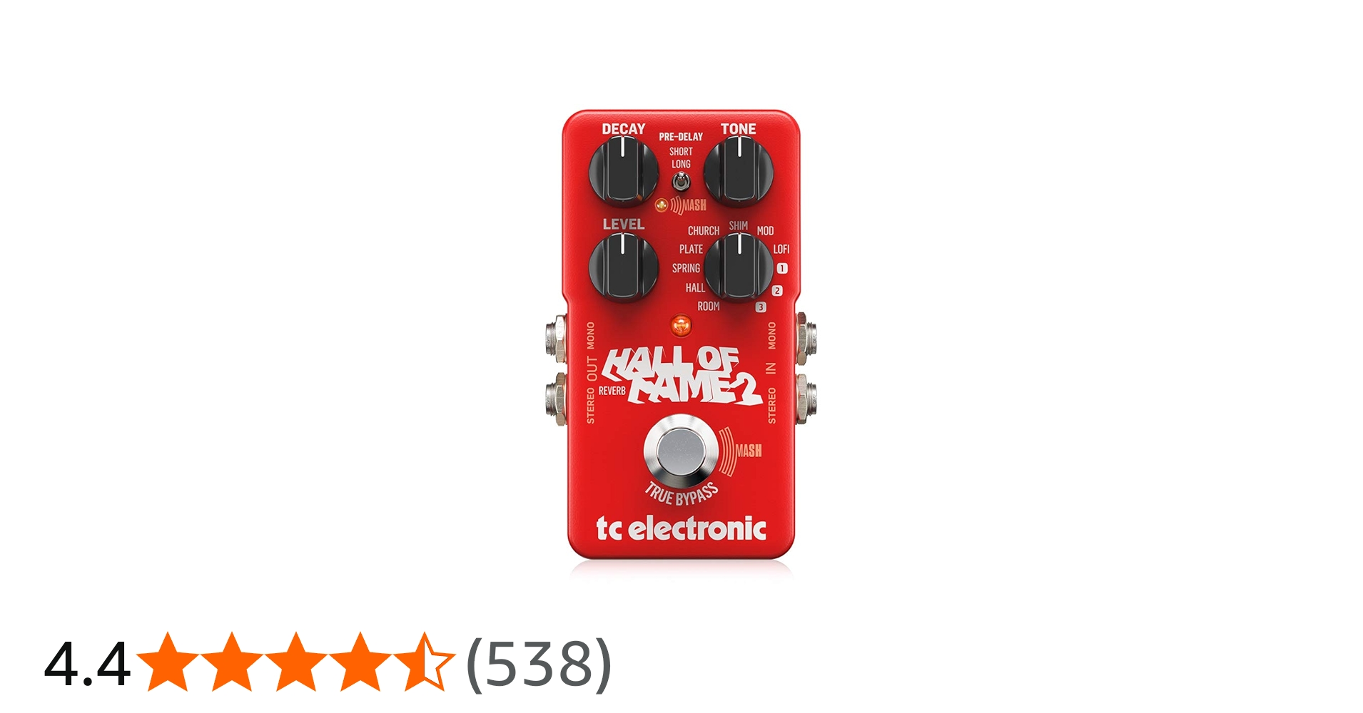 TC Electronics Hall of Fame 2 Reverb : Amazon.ca: Musical
