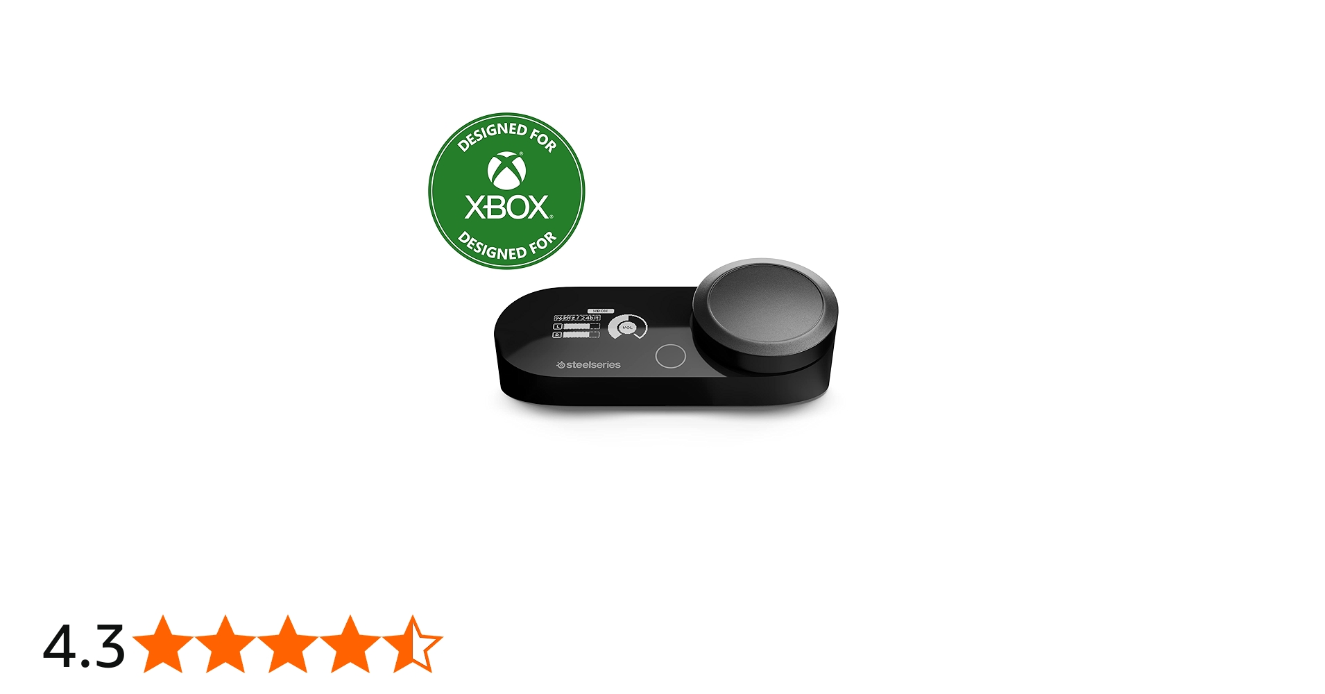 SteelSeries GameDAC Gen 2 for Xbox - Hi-Res Certified - 24BIt