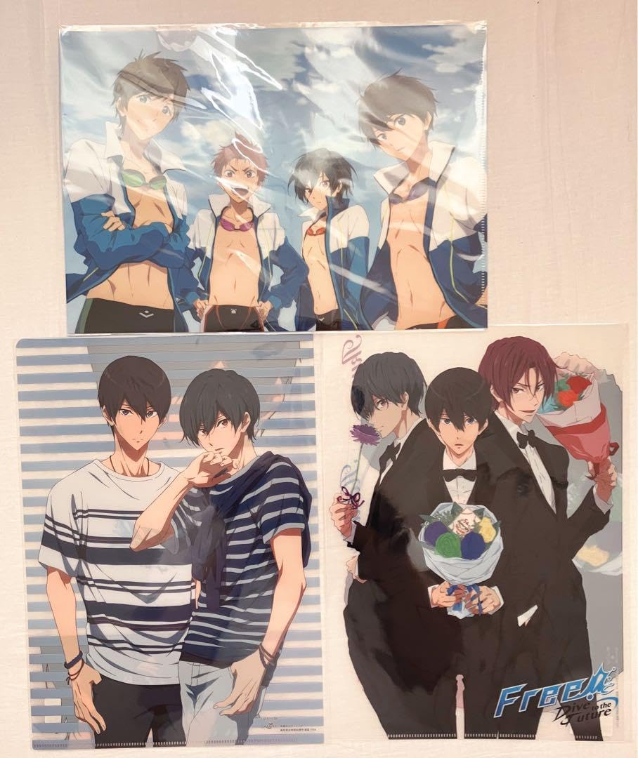 Amazon.co.jp: free クリアファイル 七瀬遙 松岡凛 桐嶋郁弥 : おもちゃ