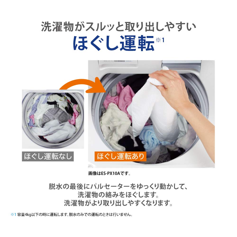 Amazon.co.jp: シャープ SHARP 全自動洗濯機 幅56.5cm(ボディ幅52.0cm