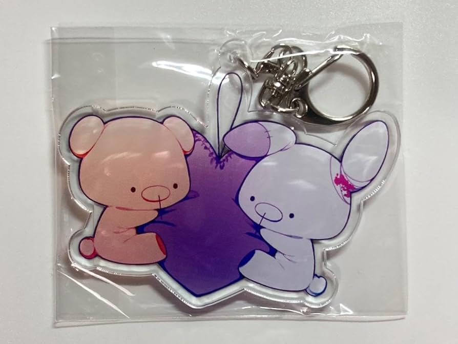 Amazon.co.jp: ゆきむら 中島さん うさ島さん アクリルキーホルダー