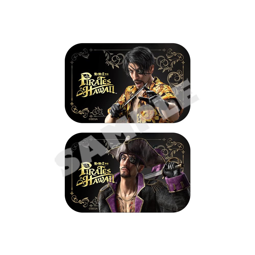 Amazon.co.jp: 『龍が如く8外伝 Pirates in Hawaii』缶バッジ2個