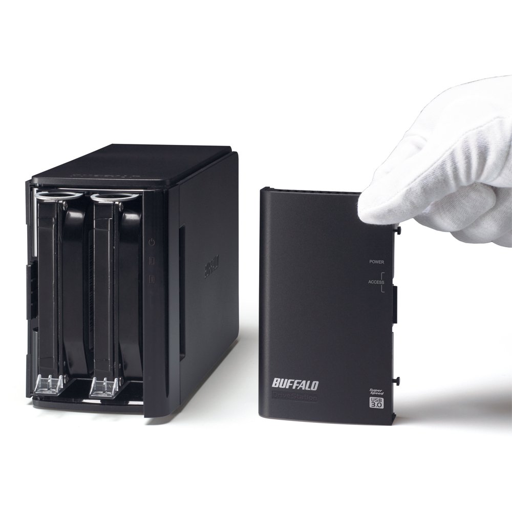 Amazon.co.jp: Buffalo Mirrored USB 3.0 External Hard Disk 2 Drive