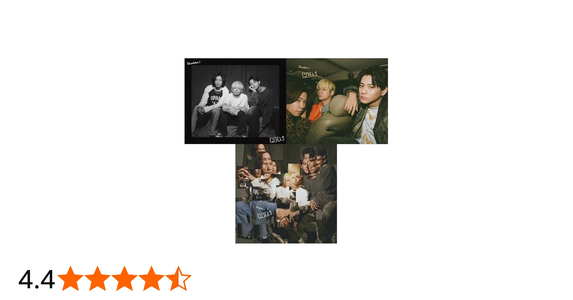 Amazon.co.jp: Number_i ナンバーアイ GOD_i 3形態セット 「 初回生産