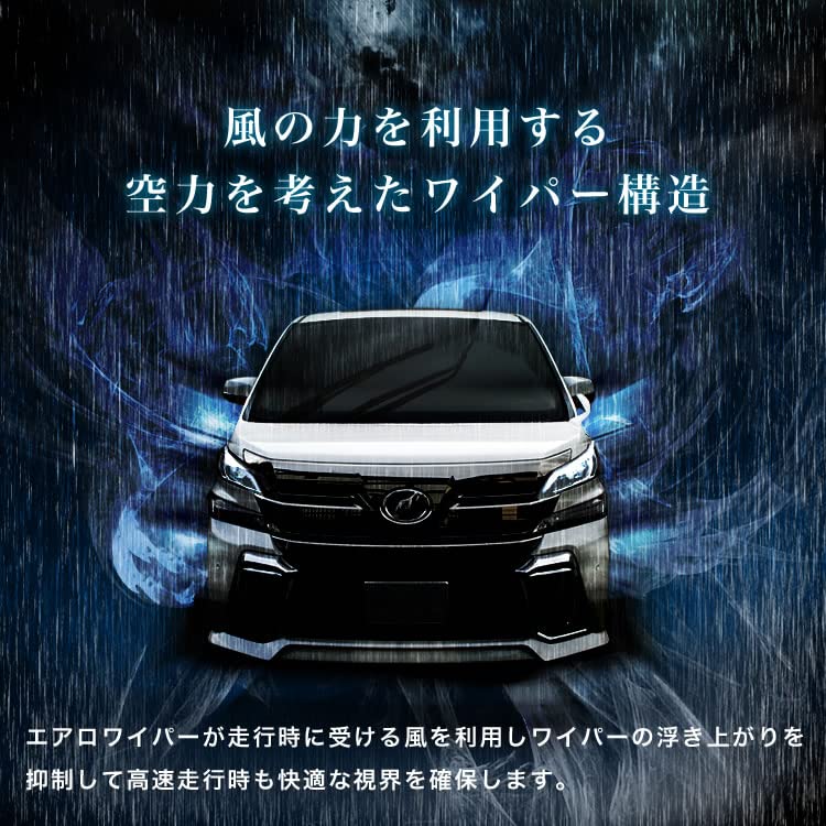 Amazon | INEX エアロワイパー ブレード 2本 600mm×450mm フロント