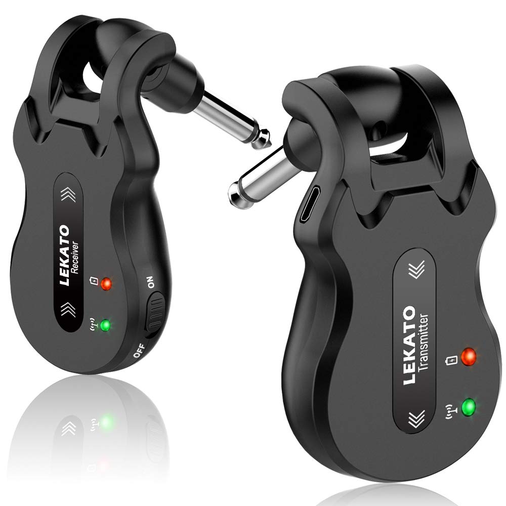 Amazon.com: LEKATO Wireless Guitar System 5.8 Wireless Guitar