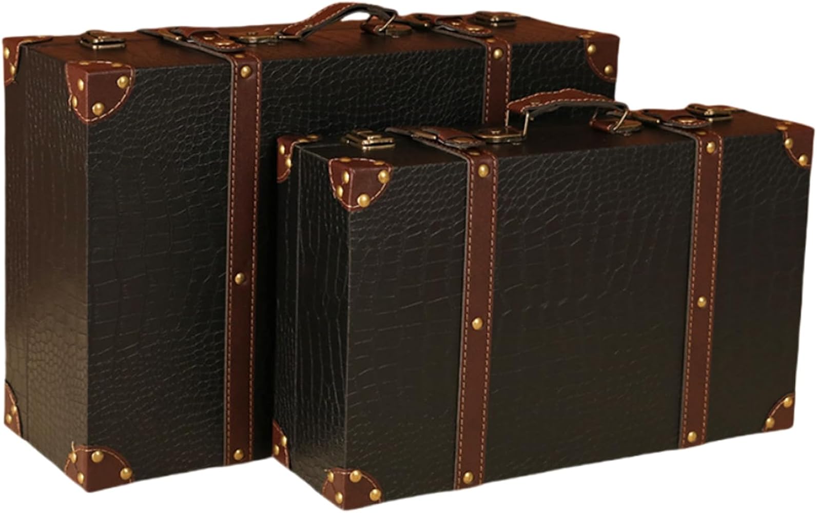 Amazon | [acmeer] トランクケース スーツケース レトロ トランク 収納