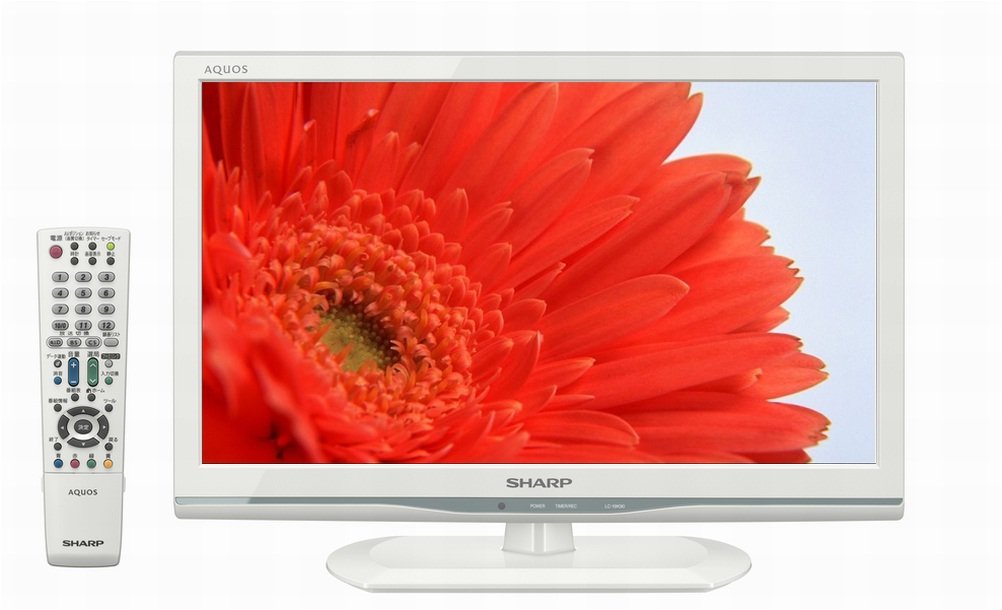 Amazon.co.jp: Sharp Aquos LC-19K90-W 19V LCD TV, 2013 Model