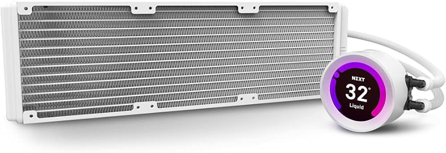 Amazon.com: NZXT Kraken Z73 RGB White - Liquid Cooler with LCD