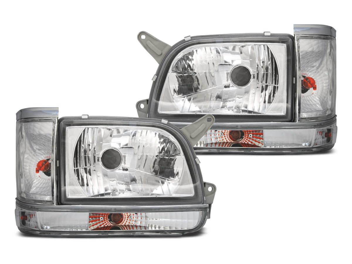 Amazon | 100系 バン クリスタル ヘッドライト コーナーレンズ