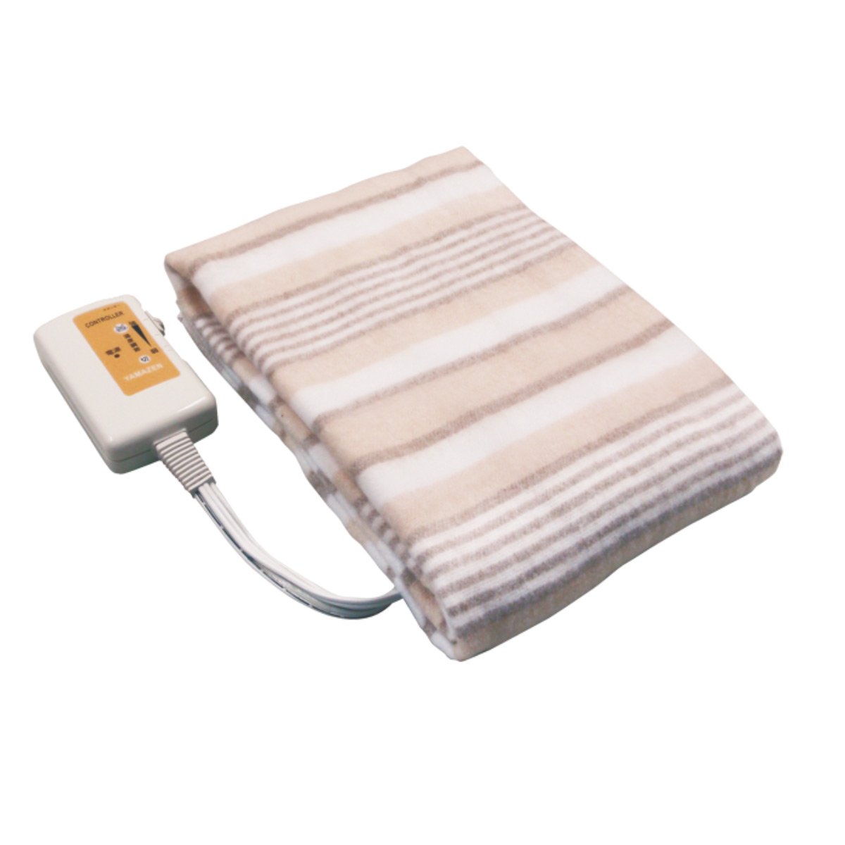 Amazon | [山善] 電気敷毛布 (丸洗い可能) 140×80cm ブラウン YMS-13(T