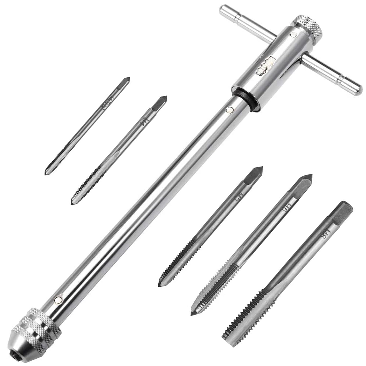 Amazon.co.jp: KIMLONTON T型ロングラチェットタップホルダー M3 M4 M5