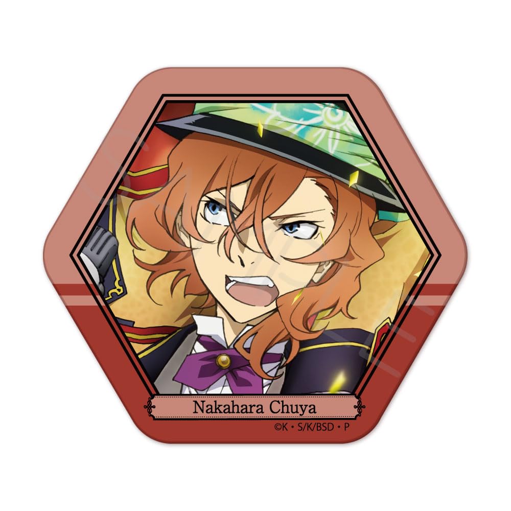 中原中也 缶バッジ 寝顔 BIG 文豪ストレイドッグス 文スト ビッグ ③