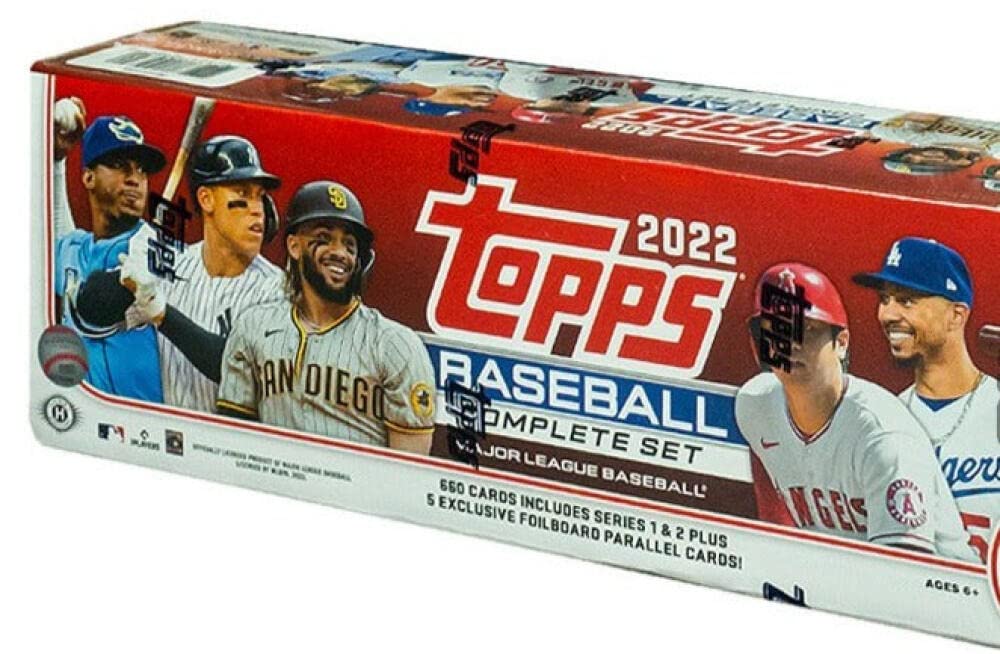 Amazon.com: 2022 Topps Baseball Factory Hobby Set (660 Cards: 5