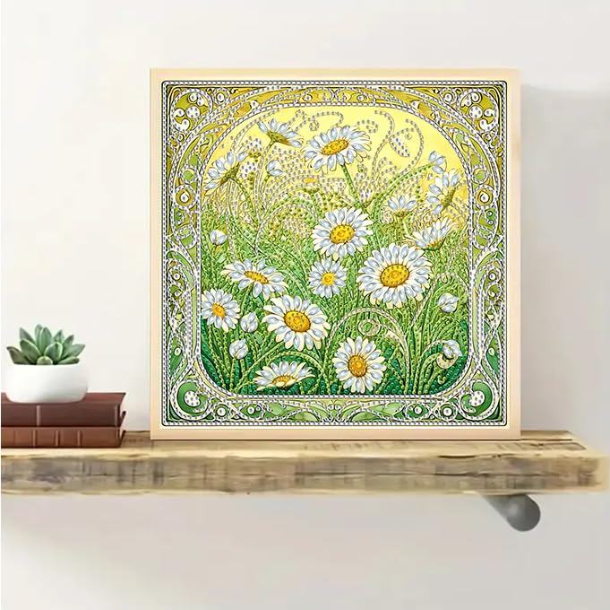 Amazon.co.jp: ダイヤモンドアートクラブ、小さな生花 ダイヤモンド