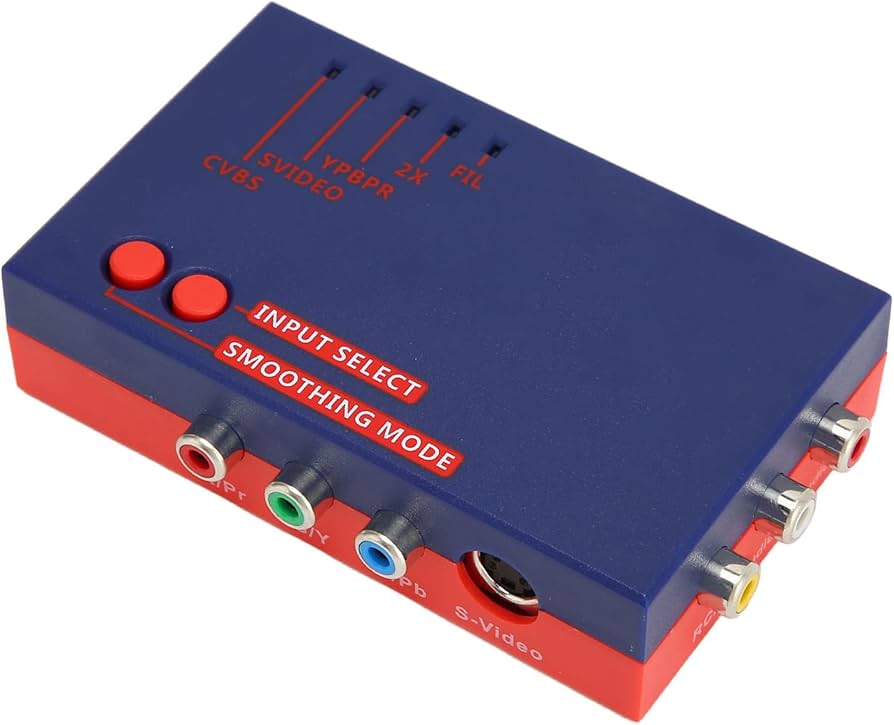 Amazon.com: Dilwe for RetroScaler2x AV to HDMI Converter Adapter