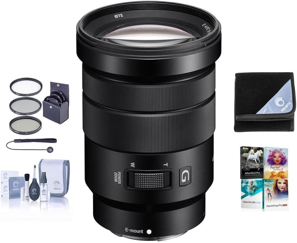 Amazon | Sony E PZ 18-105mm F4.0 G OSS Eマウントレンズセット 72mm
