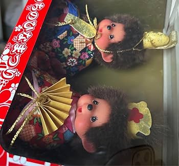 Amazon.co.jp: 雛祭りモンチッチペアセット もんちっちのひなまつり