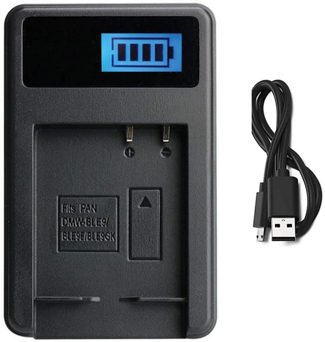 Amazon.com : LCD USB Battery Charger for Panasonic Lumix DMC-ZS60