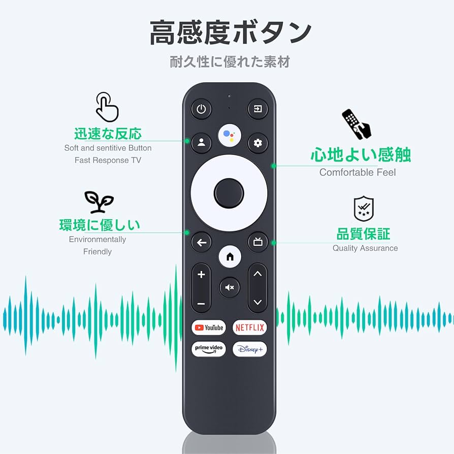Amazon | ストリーミングメディア プレーヤーリモコン for ETOE Google