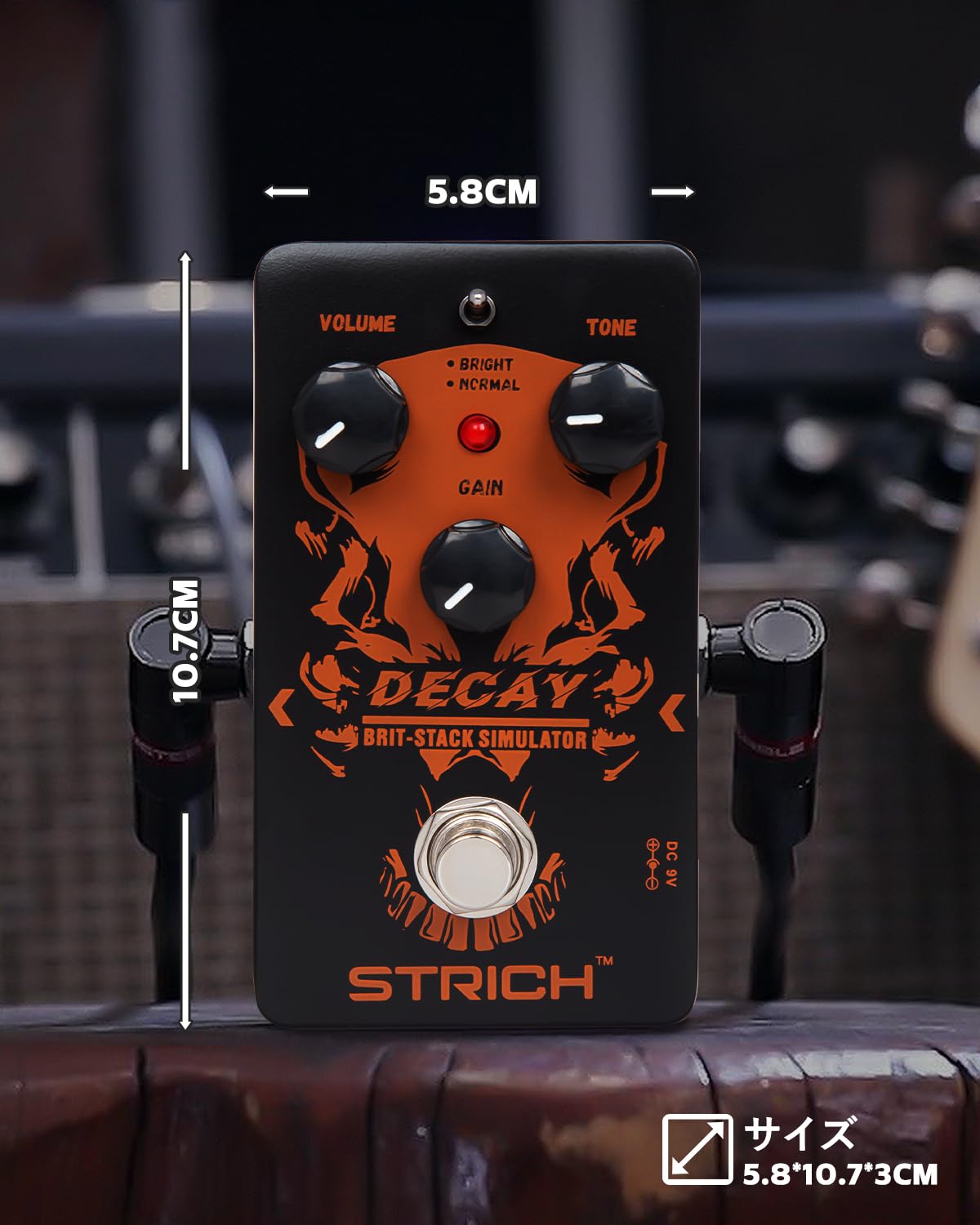 Amazon | STRICH エフェクター ディストーション DECAY Distortion 2