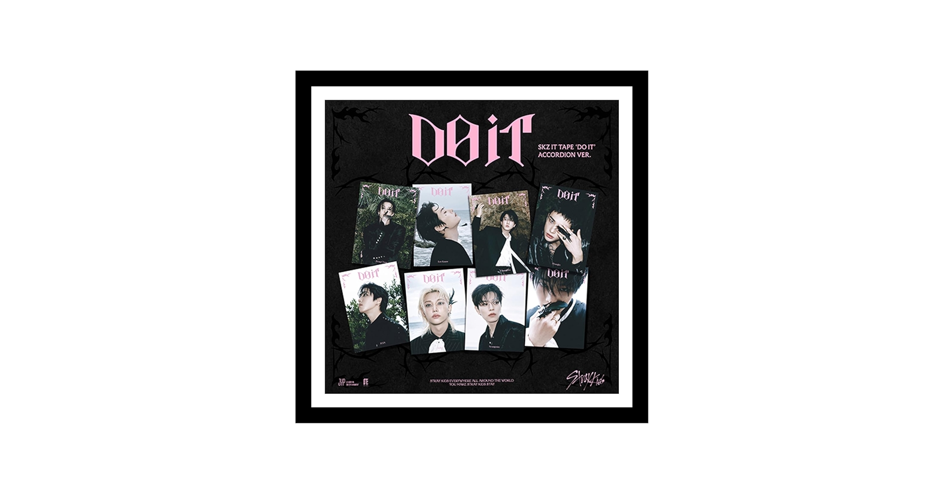 8 Set.) STRAY KIDS SKZ IT TAPE [DO IT] Album ACCORDION Ver./ 8CD+8